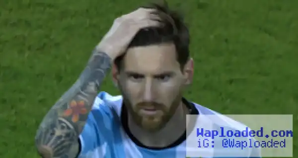 Lionel Messi says he